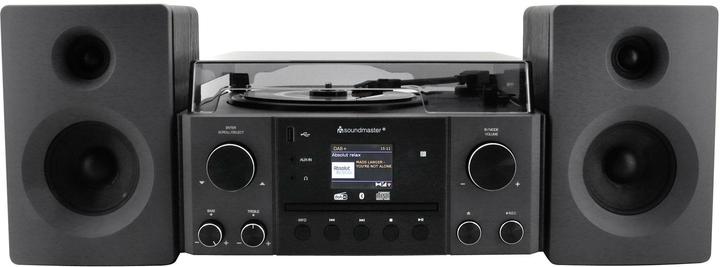 Image du produit Soundmaster MCD1950W (Bluetooth, Lecteur de CD, Platine, 2x 10 W)