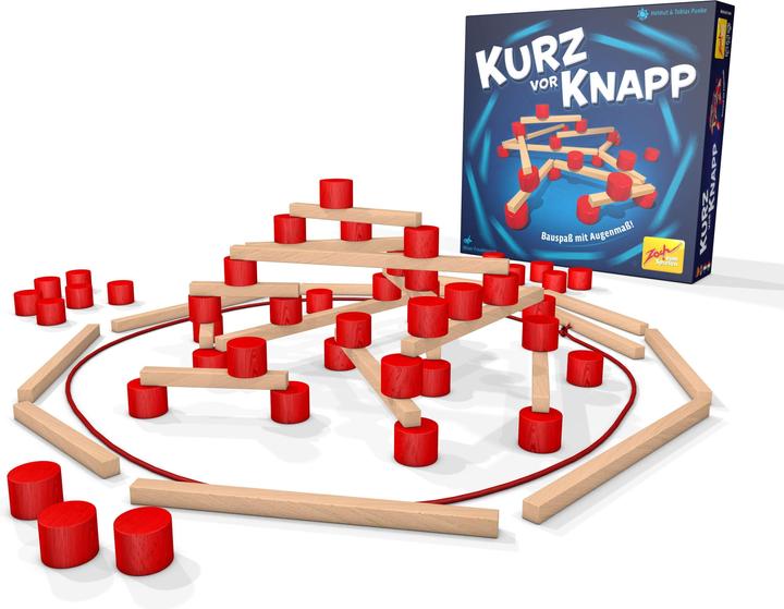Produktbild Zoch ZOC05150 - Kurz vor knapp, Brettspiel, für 2-4 Spieler, ab 8 Jahren (DE-Ausgabe) (Deutsch, Englisch, Französisch, Italienisch, 2 - 4 Spieler)