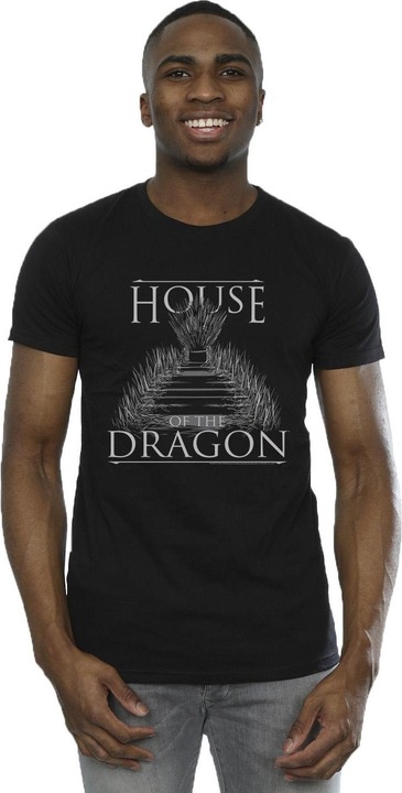 Immagine prodotto Game of Thrones Throne Text Maglietta Uomo (XL)
