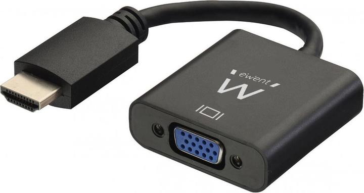Produktbild Ewent HDMI (Typ A) — VGA (HDMI, VGA, 4.50 cm)