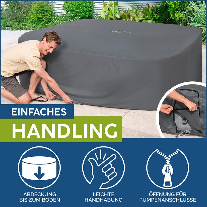 Actual product image Bestway Lay-Z-Spa Thermal CoverSquare 230x230x71