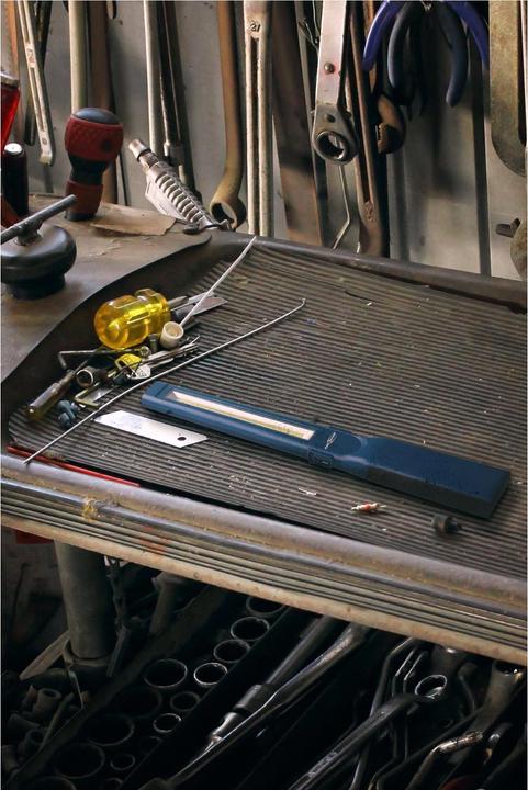 Actual product image Ansmann LED Workshop Light Rechargeable WL450R slim (450 lm)