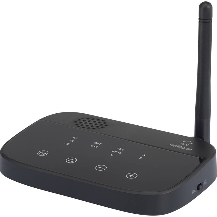 Renkforce High Performance Bluetooth Music Transmitter/Receiver 100m (Transmitter & Receiver)