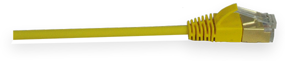 Actual product image Cable-Tec Slimpatch cable (U/UTP, CAT6a, 0.50 m)