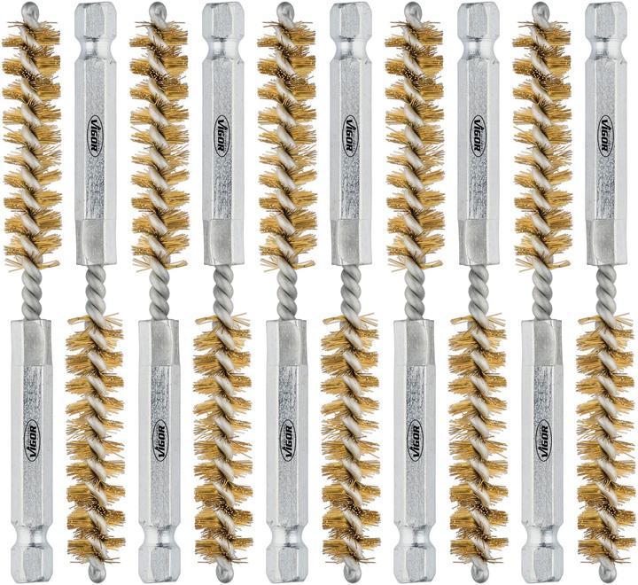 Immagine prodotto Vigor Set Di Spazzole In Ottone Da 10 mm