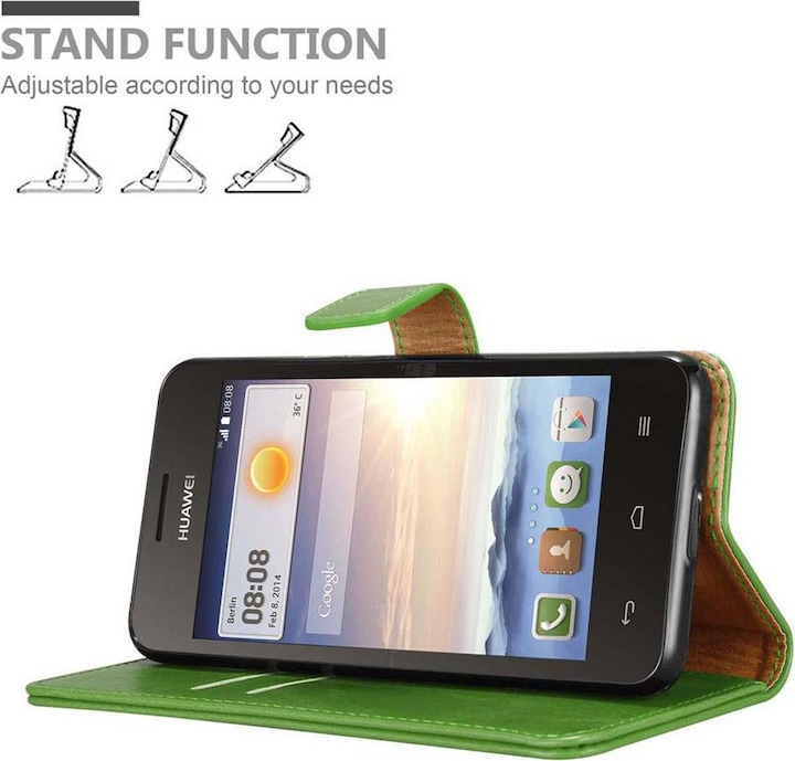 Produktbild Cadorabo Book Luxury Cover (Huawei Ascend Y330, Huawei Ascend Y360)