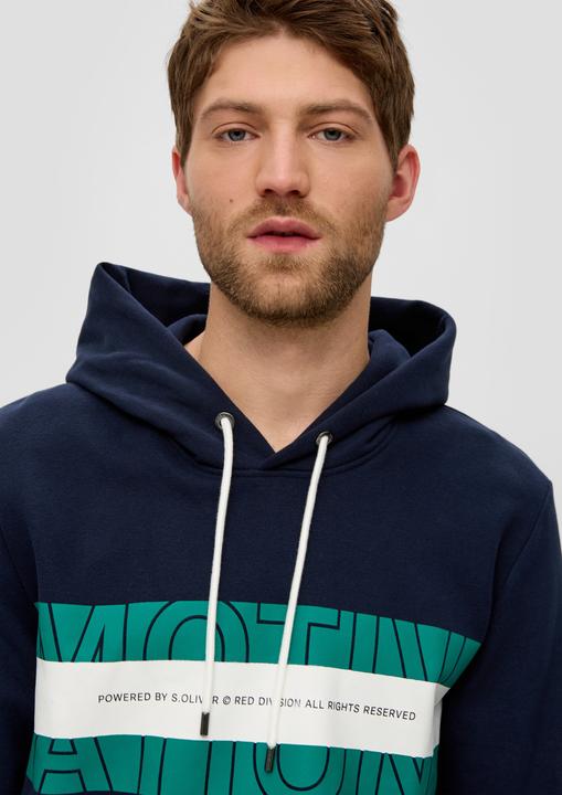 Produktbild s.Oliver Sweatshirt Kapuzenpullover mit Labelprint (S)