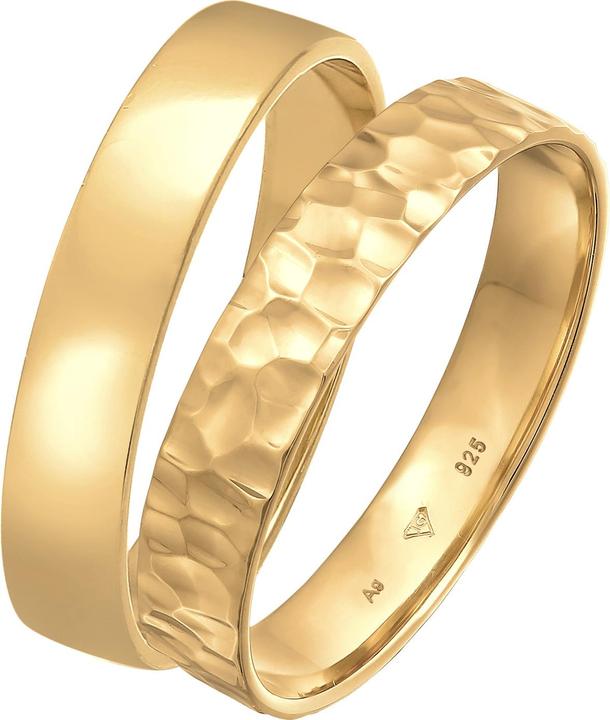 Actual product image Kuzzoi Band Ring, Ring Set (64, 925 Silver)