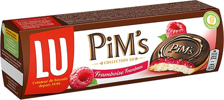 Produktbild Pims 150G MED HIMBEERE EA (12 Stk., 150 g)