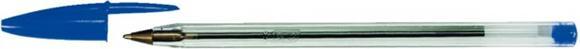 Image du produit Bic Stylo à bille jetable ® Cristal 0,4mm blue cap model document proof 100 pcs./pack. (100x)