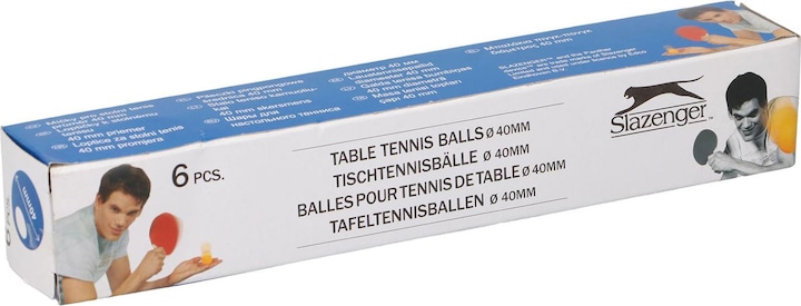 Productafbeelding Slazenger 6 tafeltennisballen (6 Pcs.)
