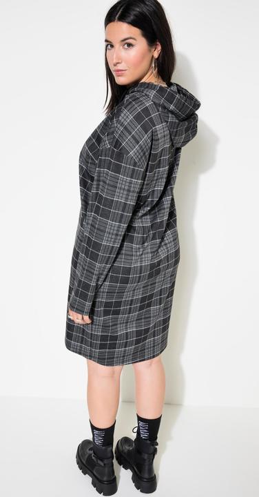 Actual product image Studio Untold Plaid Hooded Dress (54)
