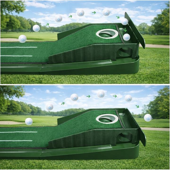 Image du produit Cbx Golf Putting Matte mit Auto Return 2,6 m