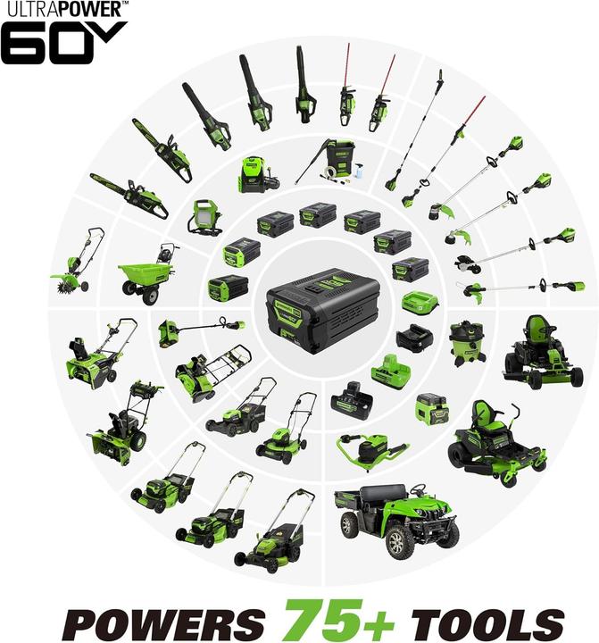 Produktbild Greenworks Grandininis sah GD60CS40 60V 40cm (Akku Kettensäge)