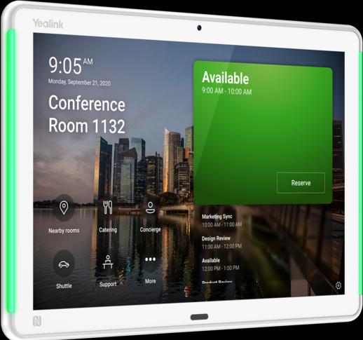 Actual product image Yealink MSFT - VC Room System RoomPanel-Teams Plus (1280 x 800 pixels, 10.10")