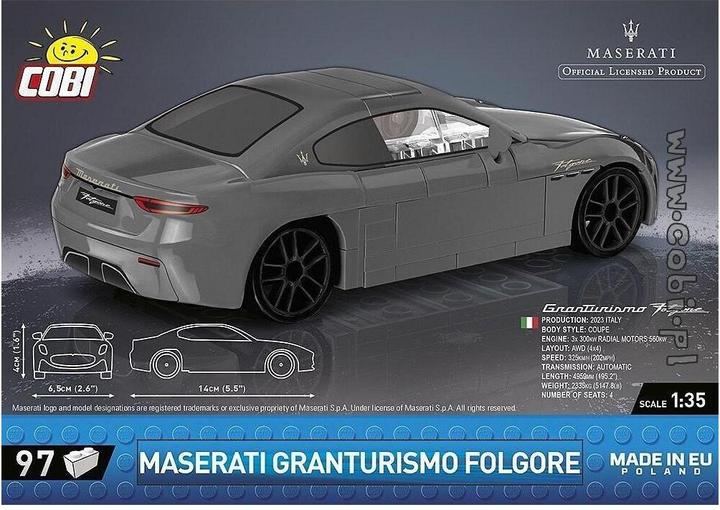 97 pcs maserati /24506/ 2024 granturismo folgore