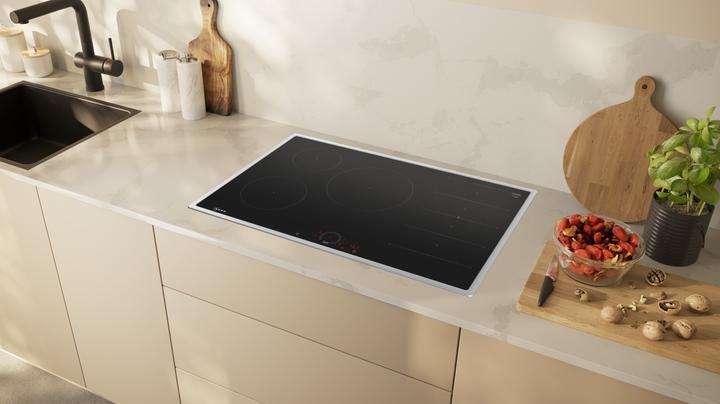 Immagine prodotto Neff N 70, Piano cottura a induzione, 80 cm, Nero, Con cornice, T68SHV4L0 (80 cm, Piano cottura elettrico)