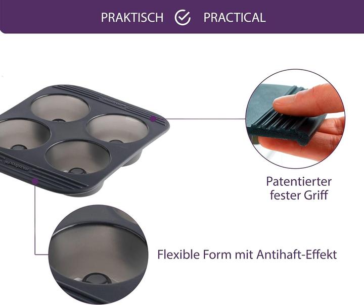 Produktbild Mastrad Baba-Backform Silikon