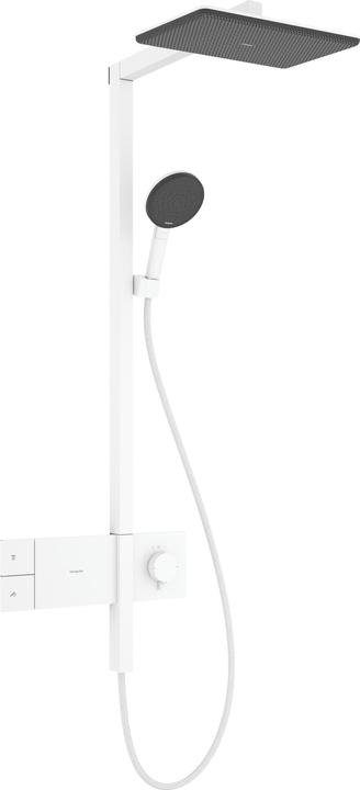 Produktbild hansgrohe Regendusche mit Thermostat, Handbrause und Gleitstangensystem