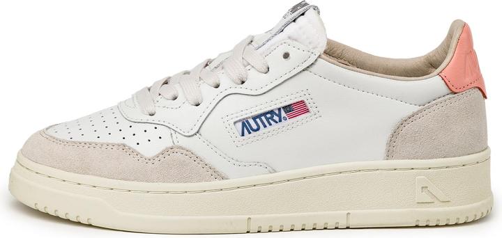Image du produit Autry Medalist W *Leather / Suede* White / Peach Pink (39)