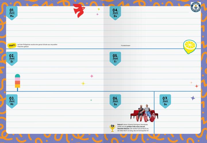 Image du produit Ravensburger Agenda scolaire (1 semaine / 2 pages)