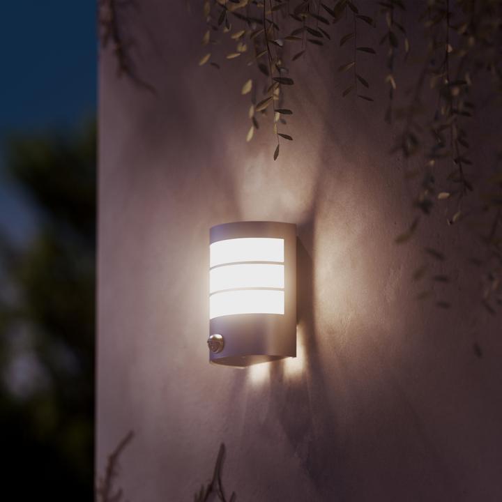 Produktbild Philips Lighting Calgary 929004668801 Aussenwandleuchte E27 Anthrazit (E27, IP44)