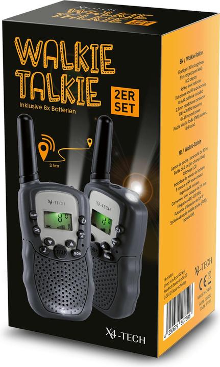 Actual product image X4 Tech 701952 PMR radio set of 2 (3 km)