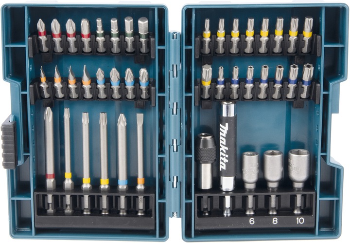 Produktbild Makita B-55697 (Innensechsrund TX M20, Innensechsrund TX M27, Innensechsrund TX M30, Innensechsrund TX M10, Innensechsrund TX M15, Innensechsrund TX M25, Innensechsrund TX M40, Kreuz Phillips PH M2, Kreuz Pozidriv PZ M2)