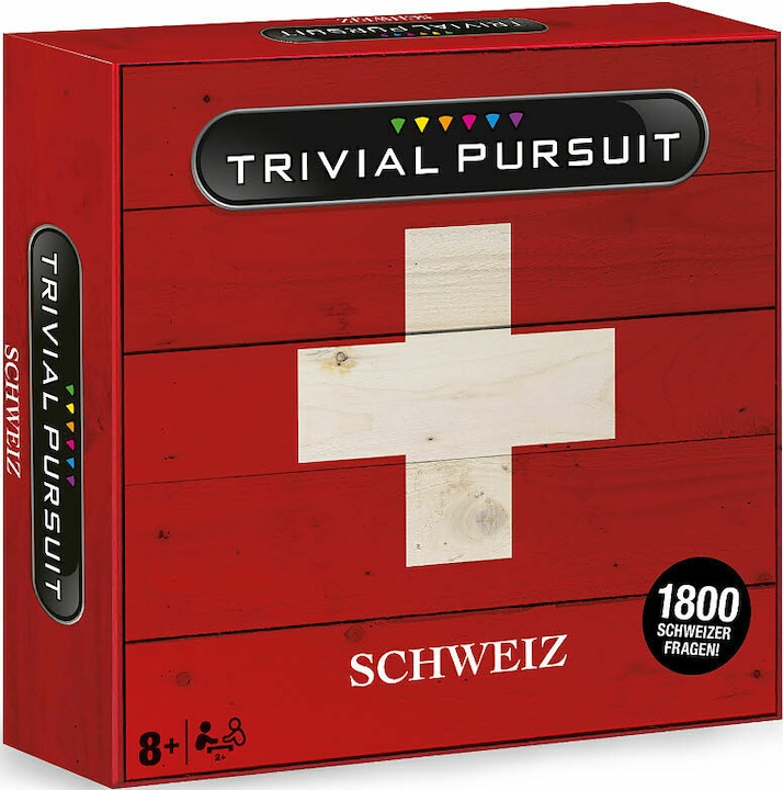 Actual product image Hasbro Trivial Pursuit-Switzerland (German)