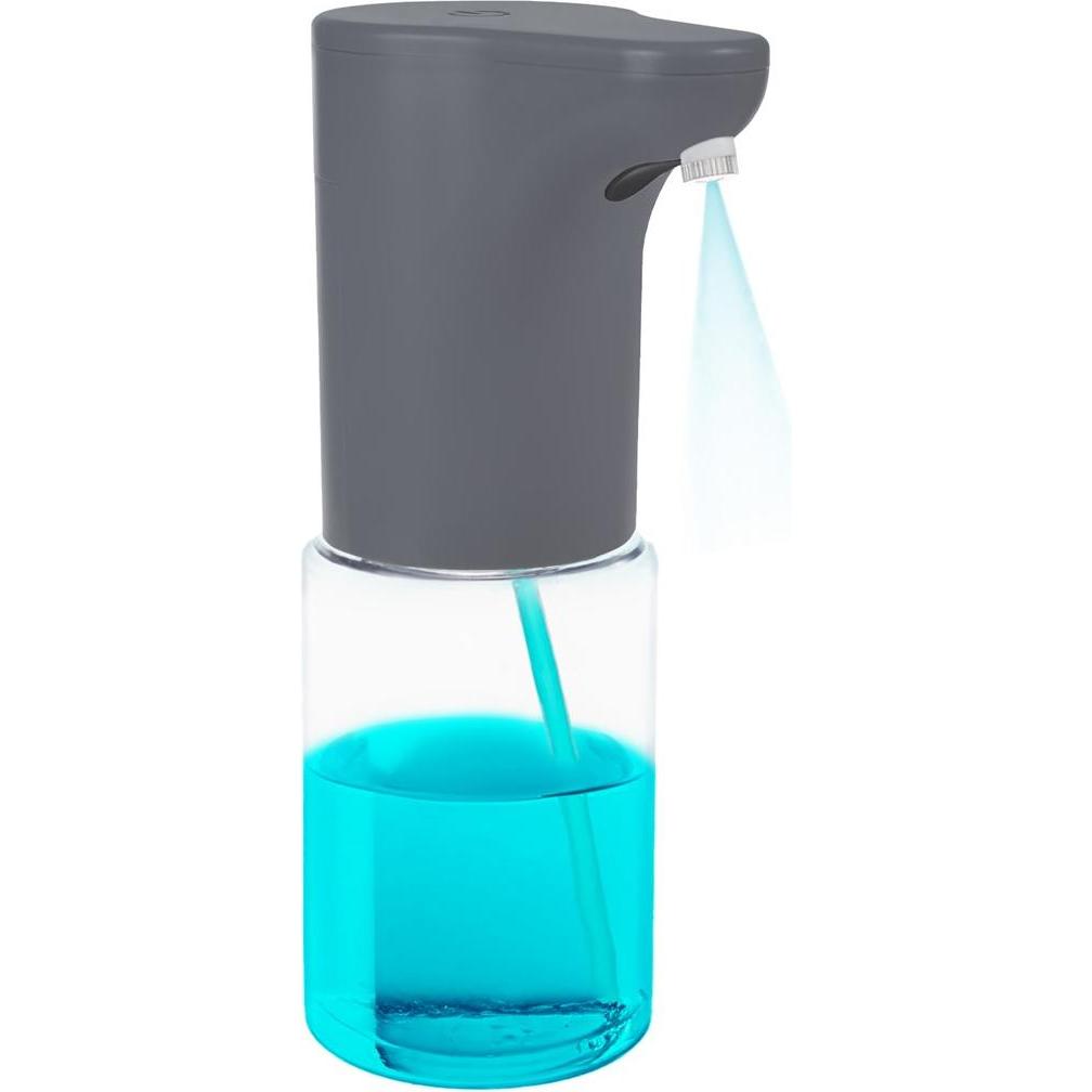 Promedix, Dispenser disinfettante, automatic dispenser dispenser container for liquid soaps disinfectant liquids 300ml 4xAA grey PR-54