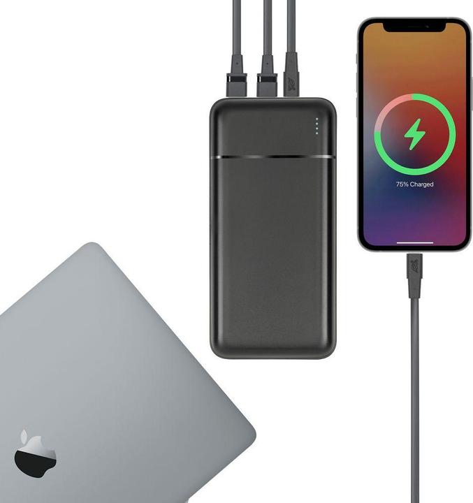 Actual product image Rivacase Power Bank (20000 mAh, 22.50 W, 74 Wh)