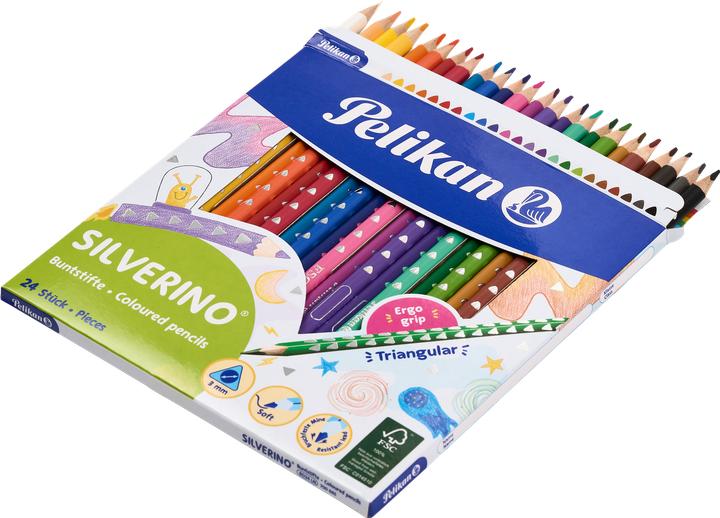 Actual product image Pelikan Silverino (Multicolor, 24 x)