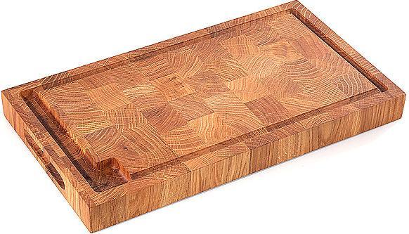 Immagine prodotto Küchenprofi Tagliere, legno di quercia 45 x 25 x 4 cm