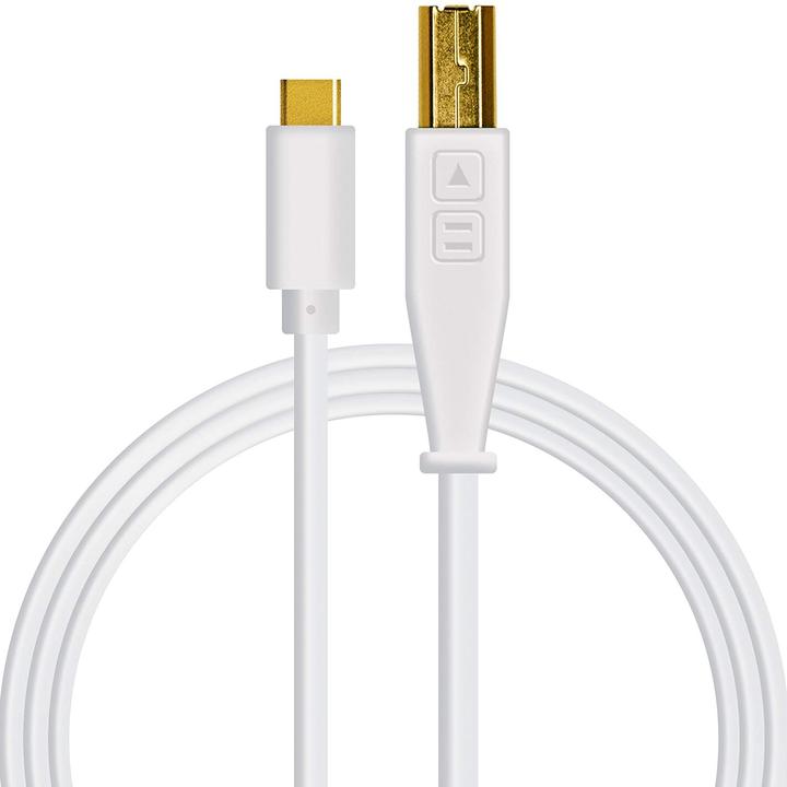 DJTechTools Câble USB-C blanc (1.50 m, USB 3.0)