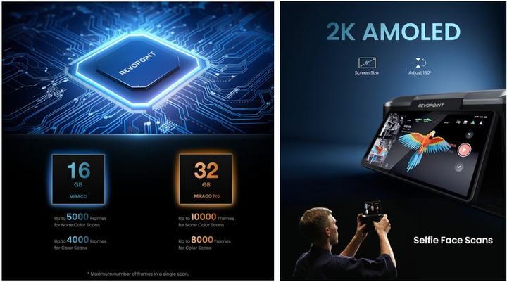 Image du produit Revopoint Scanner 3D Miraco