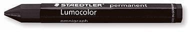 Produktbild Staedtler Signierkreide Lumocolor® permanent omnigraph Papierhülle vorhanden: Ja Farbe: schwarz (1 x)