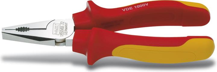 Actual product image HAZET Combination pliers ∙ with protective insulation 1850VDE-22 (160 mm)