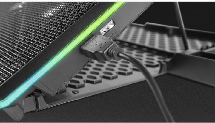 Actual product image Mars Gaming Support Ventilé Mnbc13 RGB 17max (Noir)