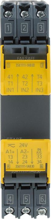 Produktbild Siemens Safety relay,3NO 1NC,24Vac/dc