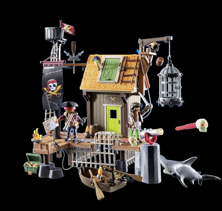 Produktbild Playmobil Piratenhafen mit Seeräuber-Gefängnis