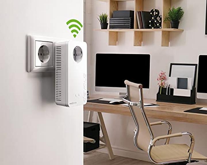 Produktbild Devolo Magic WiFi 6 Powerline Adapter Kit with Mesh, 2400 Mbps, 4 Gigabit LAN Ports (2400 Mbit/s)