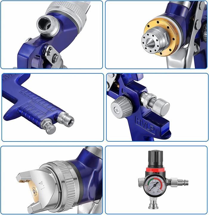 Image du produit Kktect HVLP-Lackierpistole