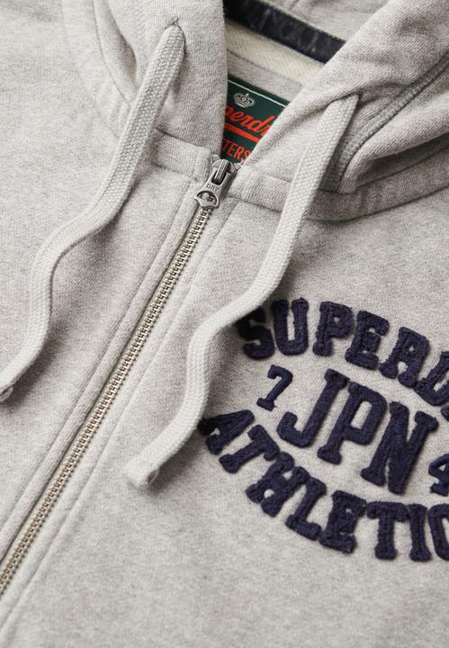 Immagine prodotto Superdry Giacca felpata Casual Vestibilità comoda Felpa con cappuccio atletica vintage con zip (XL)
