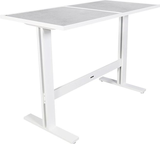 Les Jardins Stehtisch Rancho 153x77cm Alu grau gewachster Beton FAPR2300+2xCER6202 (153 cm)