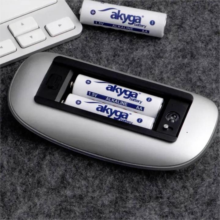 Actual product image Akyga AAA LR03 Mignon (AA)-Batterie Alkali-Mangan 1300 mAh 1.5 V 10 St. (10 pcs., AAA, 1300 mAh)
