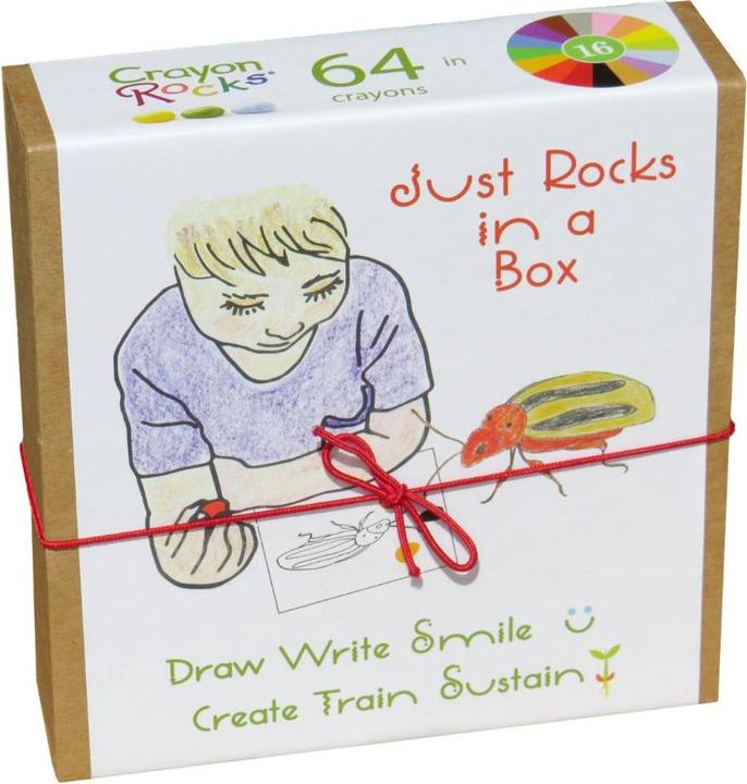Actual product image Crayon Rocks Just Rocks in a Box