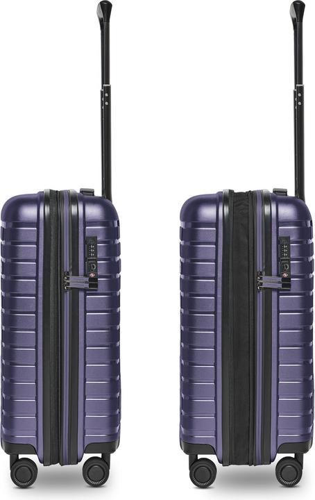 Immagine prodotto Pactastic Collection 04 THE CABIN + 4 Rollen Kabinentrolley S 55 cm mit Dehnfalte (40 l, Bagaglio a mano (fino a 50 litri))