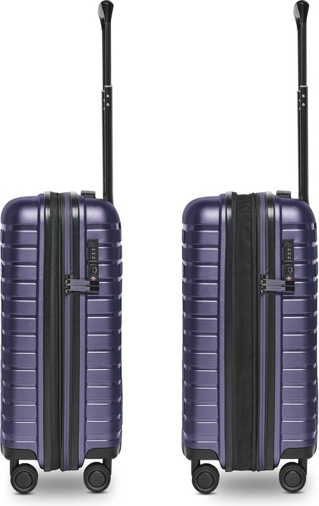 Actual product image Pactastic Collection 04 THE CABIN + 4 Rollen Kabinentrolley S 55 cm mit Dehnfalte (40 l, Hand luggage (up to 50 litres))