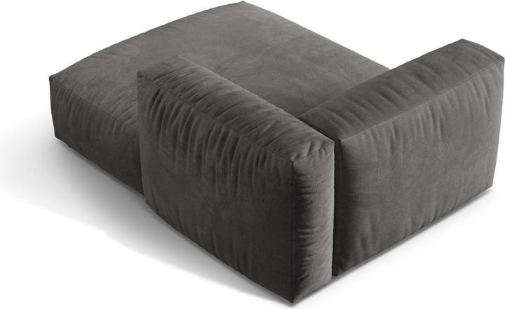 Image du produit Micadoni Chaise longue modulable droite, "Martina", 1 Place, 176x123x75 Fabriqué en Europe (Recamière)