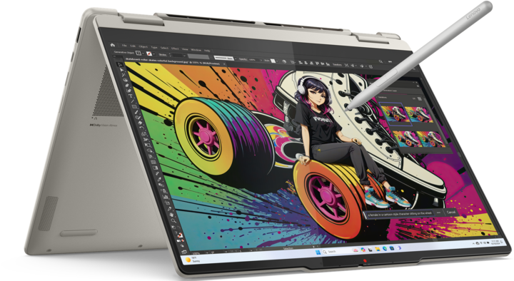 Image du produit Lenovo Yoga 7 2-in-1 (14", AMD Ryzen AI 7 350, 16 Go, 1073.74 Go, DE)